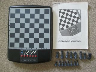 Vintage Saitek Kasparov Electronic Sensor Computer Chess Model 165h