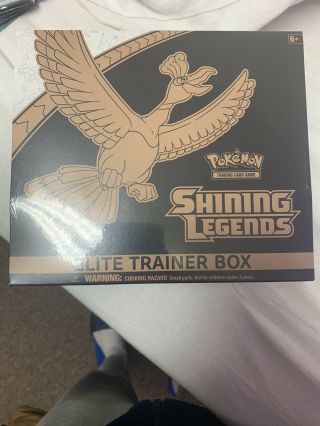 Pokémon Tcg: Shining Legends Elite Trainer Box Factory