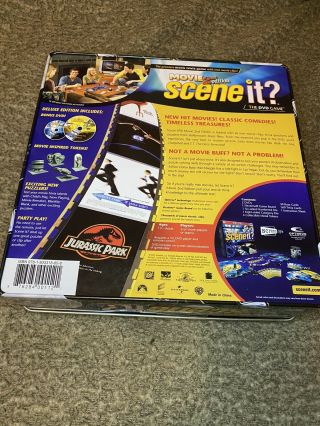 Scene It Deluxe Movie 2nd Edition The DVD Game Pre Owned - All Parts 2