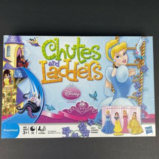 Chutes And Ladders Disney Princess Edition Decorated Princesses Complete Game