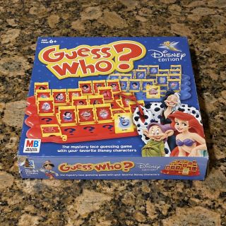Guess Who? Disney Edition 2005 Board Game - Read