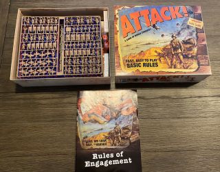 Attack A Game Of World Conquest By Eagle Games.  Board Game Complete Unplayed
