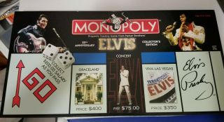 2002 Elvis Presley Collector’s Edition Monopoly Board Game