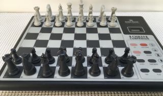 Radio Shack Companion Sensory Chess Computer Game 60 - 2439 - & Complete