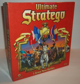 Ultimate Stratego - 3 Ways To Play - & Complete 1997 Ed.  2 To 4 Players