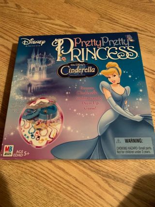 Pretty Pretty Princess Cinderella Edition 100 Complete 2005 Hasbro Disney