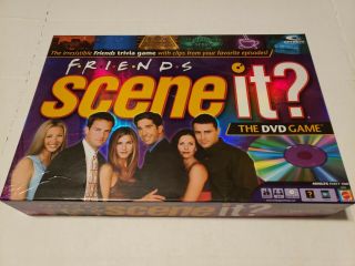 Friends Scene It Board Game First Edition Dvd Trivia 2005.