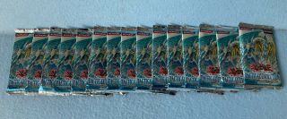 Yugioh Tactical Evolution (taev) 1st Edition Set Of 15 Booster Packs