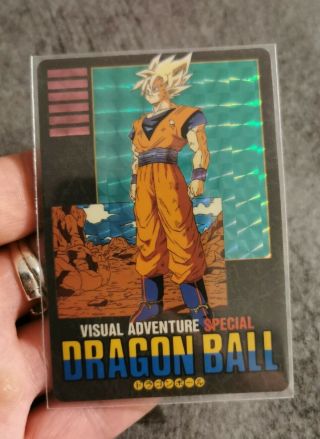 Carte Dragon Ball Z Visual Adventure Part.  Special Prism N°37 (official Card)