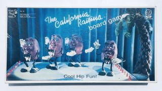 The California Raisins Board Game (1987) Rare Vintage Complete Kids Game Vgc Htf