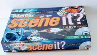 Scene It Movie 2nd Edition Dvd Board Game Open Box - Family Fun