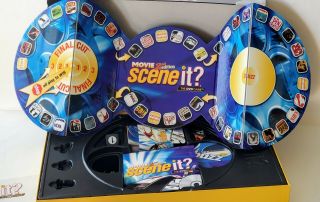 Scene It Movie 2nd Edition DVD Board Game open Box - Family Fun 3