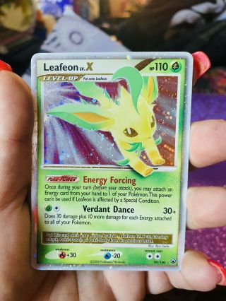 Leafeon Lv X - 99/100 - Ultra Rare Lp Majestic Dawn Pokemon