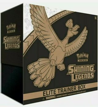 1 Pokemon Tcg Shining Legends Elite Trainer Box Etb Factory