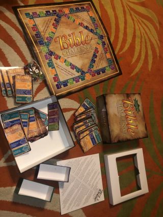 Bible Challenge - Trivia Game.  2 To 4 Players,  Ages 10 And Up Complete