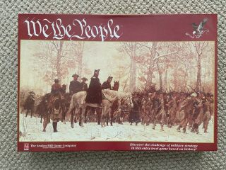 We The People Avalon Hill Game 1993 Edition