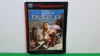 Ad&d Le Guide Du Constructeur De Donjons - D&d Dungeons & Dragons 2nd - Complet