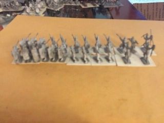 25mm Metal Hinchliffe Persians Assorted Javelin Throwers Infantry 19 Count