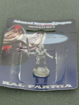 Ral Partha Dragonlance " Kitiara " 11 - 071 Dungeons & Dragons Dnd Loose With Card
