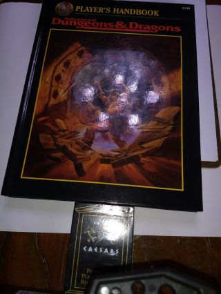 Ad&d Players Handbook - 2nd Ed 1995 Tsr Advanced Dungeons Dragons Oop