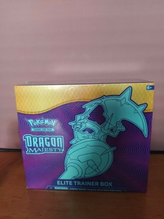Pokemon Tcg: Dragon Majesty Elite Trainer Box Factory