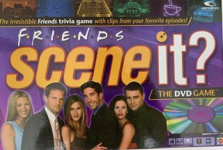 Friends Scene It? The Dvd Game 2005 Friends Tv Show Board Game