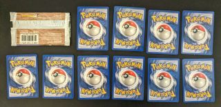 OPENED 1st Edition Pokemon Neo Genesis Booster Pack,  Book 10 NM cards 2000 psa? 2