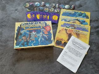 1995 Goosebumps Shrieks And Spiders Board Game,  Missing Spiders