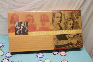 Wooden Chess Set Made For Barnes And Noble