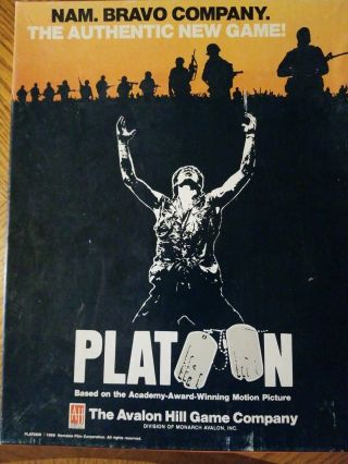 Platoon Based On The Academy - Award - Winning Motion Picture