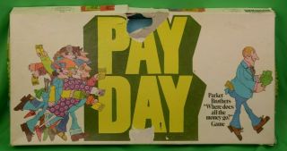 Payday Board Game 1975 Classic 2 - 4 Players Parker Brothers Pay Day