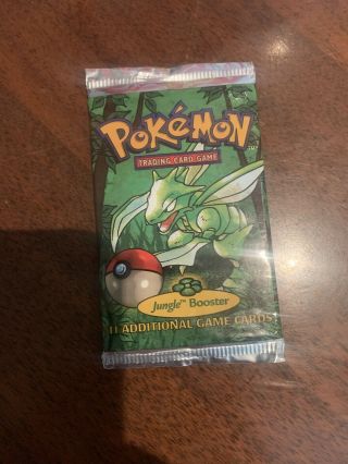 1999 Pokemon Jungle Booster Pack Factory Scyther