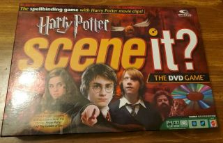 Harry Potter Scene It Game By Mattel - 2005 Edition