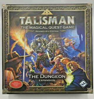 Talisman The Dungeon 4th Edition Expansion Revised Fantasy Flight Complete