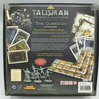 Talisman The Dungeon 4th Edition Expansion Revised Fantasy Flight Complete 2