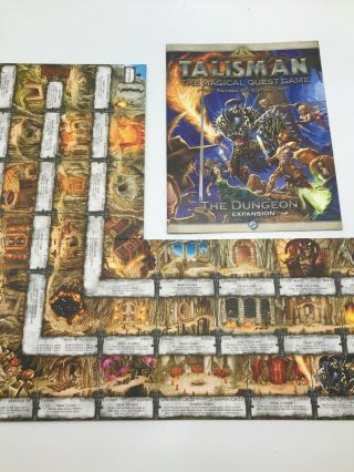 Talisman The Dungeon 4th Edition Expansion Revised Fantasy Flight Complete 3