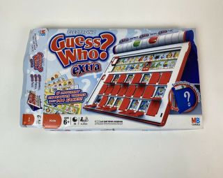 2008 Milton Bradley Electronic Guess Who? Extra - Game - Missing 1 Board