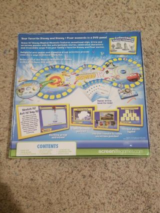 Disney Scene It? Magical Moments DVD Game Screenlife 2010 Complete EUC 2