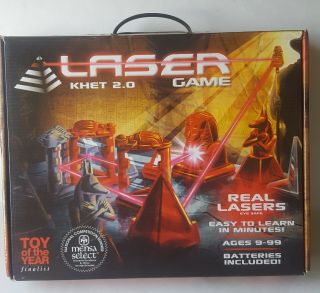Khet 2.  0 Laser Game Complete And Mensa Select Strategy Game