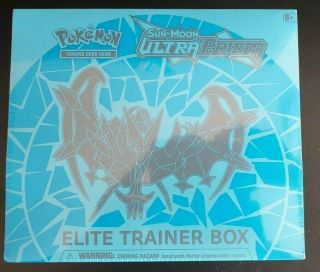 & Pokemon Sun & Moon Ultra Prism Elite Trainer Box Lunala
