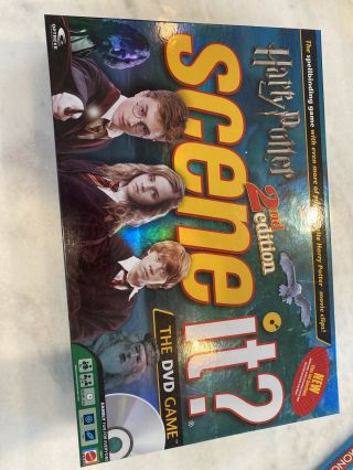 Harry Potter Scene It? 2nd Edition Dvd Board Game.