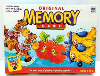 1999 Milton Bradley Memory Game Complete