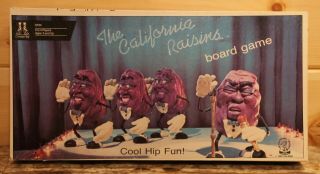 Vintage 1987 The California Raisins Board Game Complete,