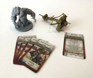 Zombicide Green Horde Box Kickstarter: Siege Breaker Abomination & Ballista Cmon