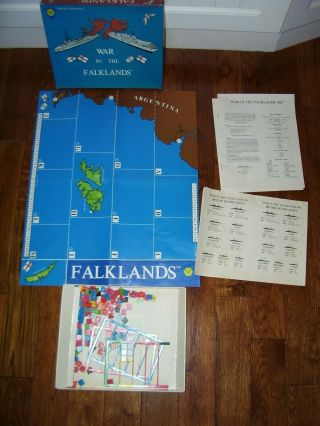 War In The Falklands - Role Playing Game - Mayfair 1982