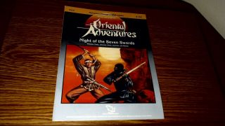 Advanced Dungeons And Dragons: Oriental Adventures: Night Of The Seven Swords