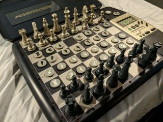 Kasparov Radio Shack Olympiad Chess Computer Saitek W/Batteries 2