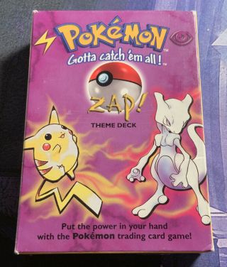 Pokémon Gotta Catch ‘em All Zap Theme Deck Trading Card Game Shipp