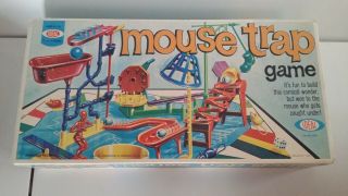 1977 Mouse Trap Game By Ideal.  Complete