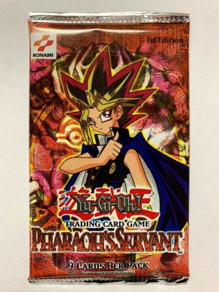 2002 Yu - Gi - Oh 1st Edition Pharaoh 
